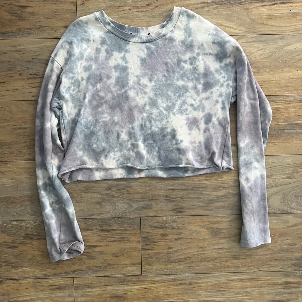 Tye-dye cropped shirt - Picture 1 of 3